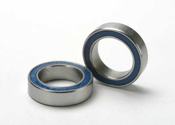 Fjernstyret bilBall bearing 10x15x4mm Blue Rubber Sealed (2) 5119ReservedeleTraxxas