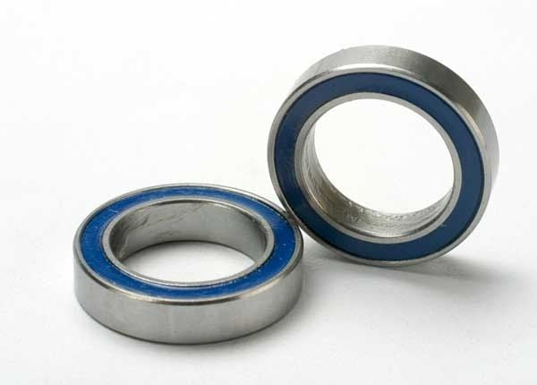 Fjernstyret bilBall bearing 12x18x4mm Blue Rubber Sealed (2) 5120ReservedeleTraxxas
