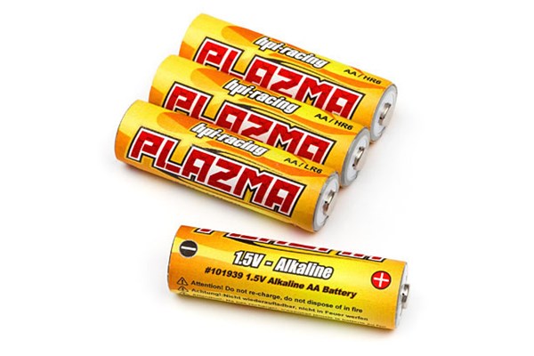 Fjernstyret bilHPI PLAZMA 1.5V AA ALKALINE BATTERY (4 STK)Alkaline BatterierHPI Racing