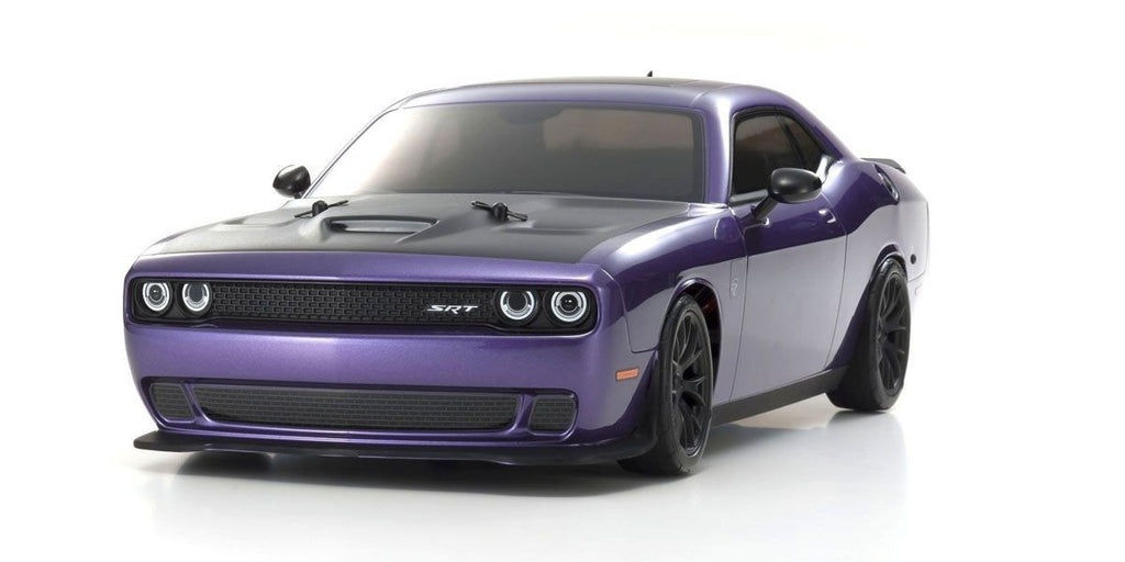 Fjernstyret bilKyosho Fazer MK2 (L) Dodge Challenger SRT 2015 Purple 1:10 ReadysetRTR CarKyosho