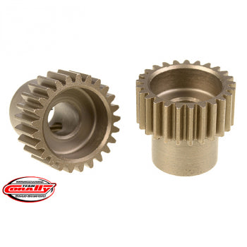 Fjernstyret bilCORALLY 48 DP PINION SHORT HARDENED STEEL 25 TEETH 5mmpinionTeam Corally