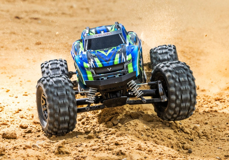 Fjernstyret bilStampede 4x4 VXL HD 1/10 RTR TQi TSM Green1:10 Offroad RTRTraxxas