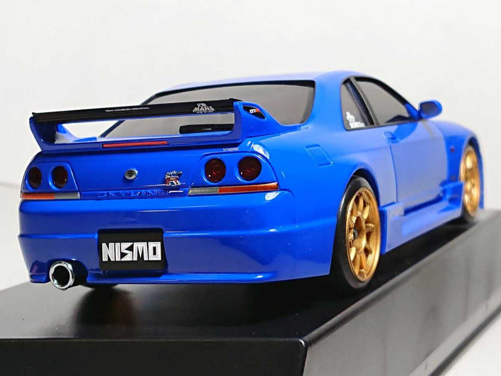 Fjernstyret bilAUTOSCALE MINI-Z NISSAN GT-R NISMO (R33) BLUE LIMITED EDITIONAutoscaleKyosho