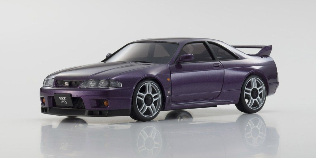 Fjernstyret bilAUTOSCALE MINI-Z NISSAN GT-R (R33) V-Spec Midnight PurpleAutoscaleKyosho