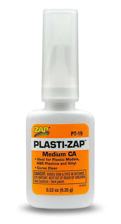 Fjernstyret bilZAP Plastic CA+ 0.33oz 9.35gLimZAP