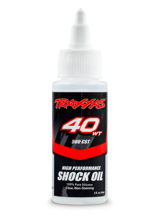 Fjernstyret bilSilicone Shock Oil Premium 40WT (500cSt) 60mlOlieTraxxas