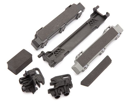 Fjernstyret bilTraxxas Battery Hold-down with Mounts and Spacers Maxx 8919ReservedeleTraxxas