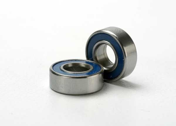 Fjernstyret bilBall bearing 5x11x4mm Blue Rubber Sealed (2) 5116ReservedeleTraxxas