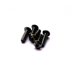 Fjernstyret bilAluminium Hex Socket Button Head Skrue M3x8 (Sort 5 stk)SkruerHiro Seiko