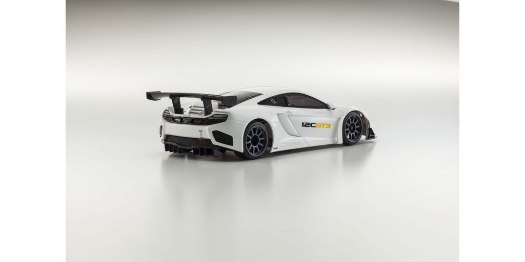 Fjernstyret bilMini-Z RWD McLaren 12C GT3 2013 White (W-MM/KT531P)Mini zKyosho