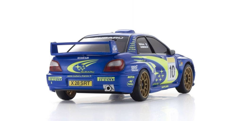 Fjernstyret bilMINI-Z AWD SUBARU IMPREZA WRC 2002Mini zKyosho