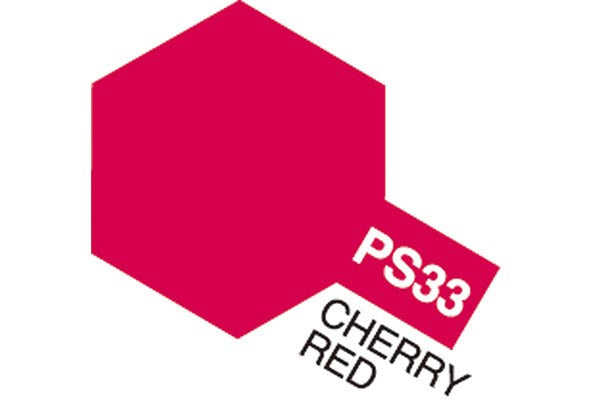 Fjernstyret bilPS-33 Cherry RødMalingTamiya