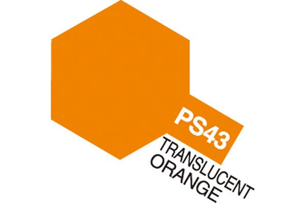 Fjernstyret bilPS-43 TRANSLUCENT ORANGEMalingTamiya
