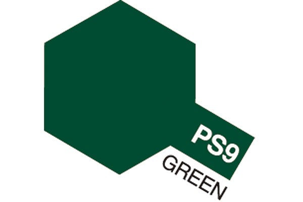 Fjernstyret bilPS-9 GrønMalingTamiya