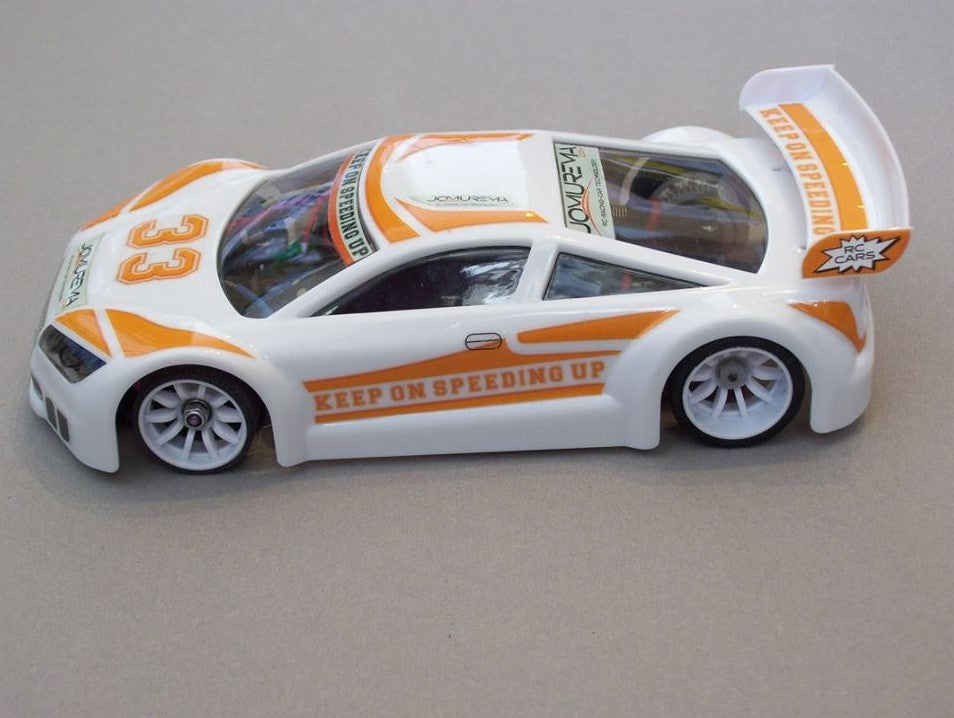 Fjernstyret bilJOMUREMA Mini-Z GT01 Car Body Set WhiteKarosseJomurema