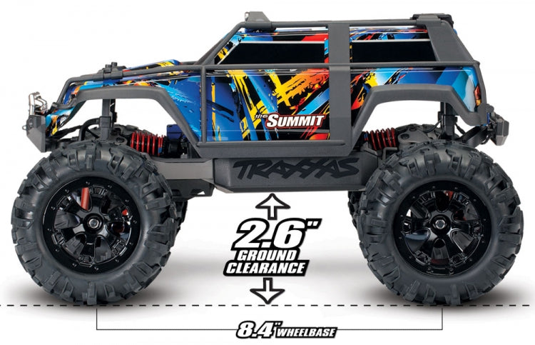Fjernstyret bilSummit 1/16 4WD RTR - With Battery & Charger1:10 Offroad RTRTraxxas