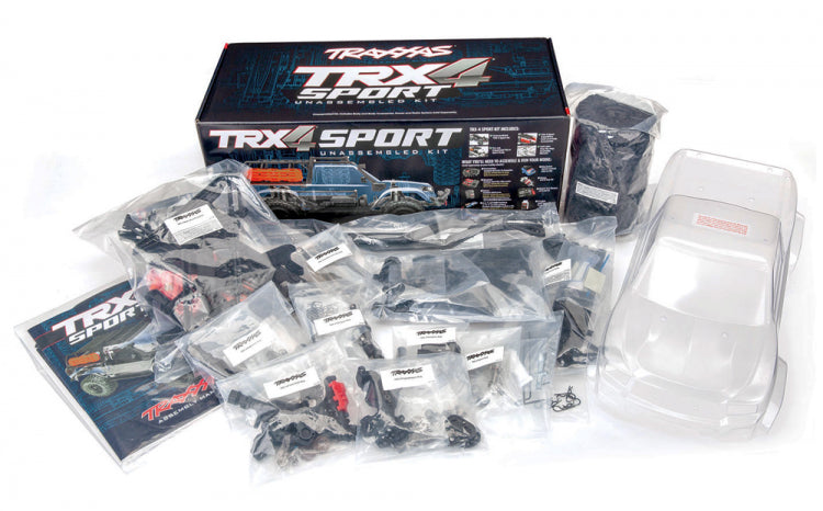 Fjernstyret bilTRX-4 Sport Scale Crawler Truck 1/10 Kit1:10 Offroad RTRTraxxas