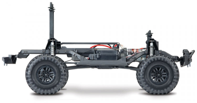 Fjernstyret bilTraxxas TRX-4 Scale & Trial Crawler Land Rover Defender RTR - Grå1:10 Offroad RTRTraxxas