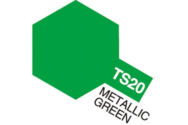 Fjernstyret bilTS-20 METALLIC GREEN (GLOSS)MalingTamiya