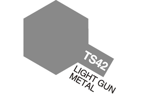 Fjernstyret bilTS-42 LIGHT GUN METAL (GLOSS)MalingTamiya