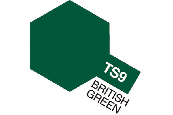 Fjernstyret bilTS-9 BRITISH GREEN (GLOSS)MalingTamiya