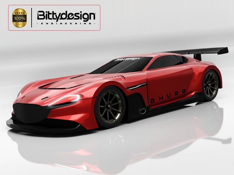 Fjernstyret bilBittydesign AHURA 1/10 GT 190mm BodyKarossebittydesign